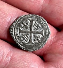 Monnaie Argent Médiéval Superbe Qualité A Identifié