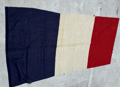 Militaria france grand drapeau - militaria,