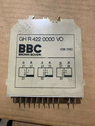 Bbc brown boveri 422 0000 - boveri, r