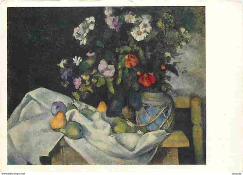 Postcard art painting - -,