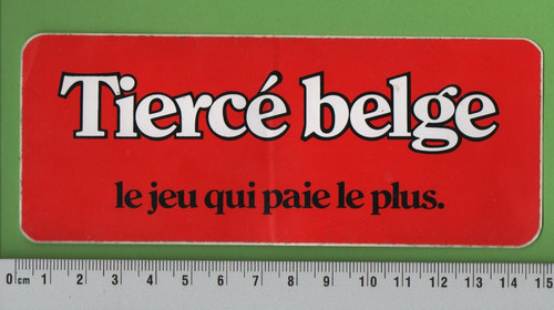 Tierce belge jeu qui - ❤,