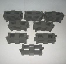 LEGO DUPLO 34 RAILS COURBES & DROITS #2734 2735 TRAIN STRAIGHT & CURVED TRACKS