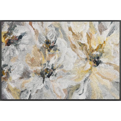 Paillasson fleur tapis - la,