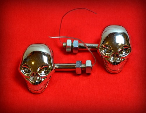 Clignotants skull tête - tête, de