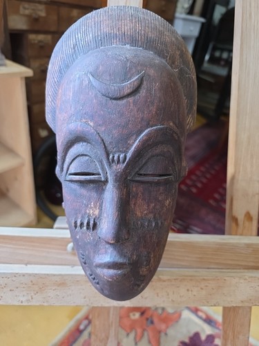 Masque africain baoulé - africain,