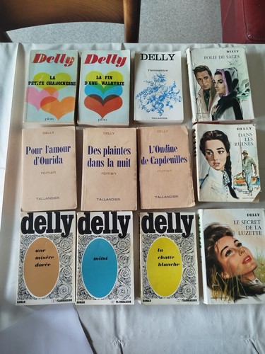 Livres collection delly - livres,