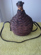 Ancienne gourde en verre