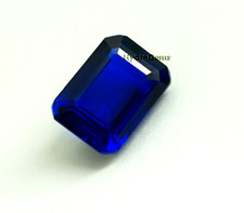 Saphir de Ceylan bleu foncé naturel 10 à 12 ct pierre de naissance de septemb...