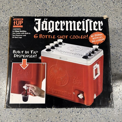 Jagermeister shot cooler - shot, with