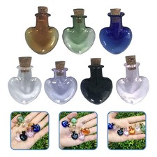  7 Pcs Petit Flacon En Verre