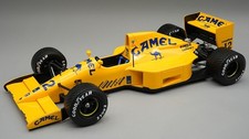 Miniature voiture Formule 1 F1 auto 1:18 Lotus 102 USA Gp 1990 Donnely Pluie Ty