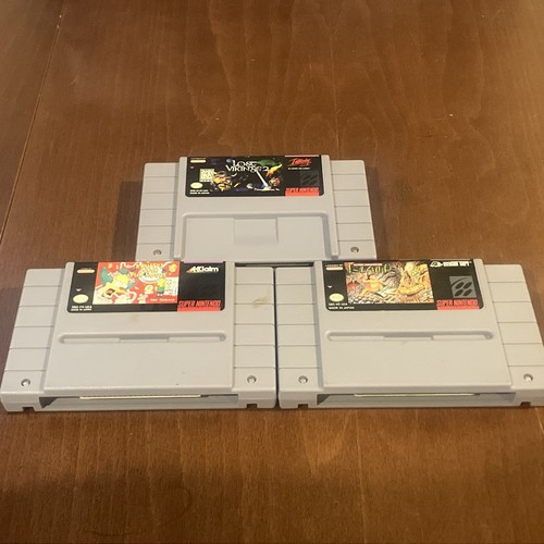 Lot snes games lost - lot, of