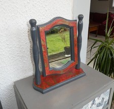 MIROIR DE TOILETTE EN BOIS  A POSER - MIROIR DE COIFFEUSE