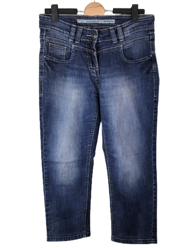 Cecil jeans bleu délavé - bleu,