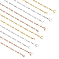 6 pièces 3 Couleurs Collier
