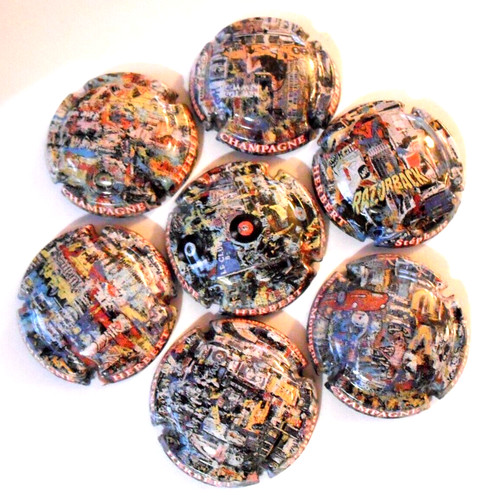 Lot capsules de champagne - lot,