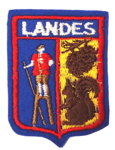 Ecusson landes - ecusson, ★