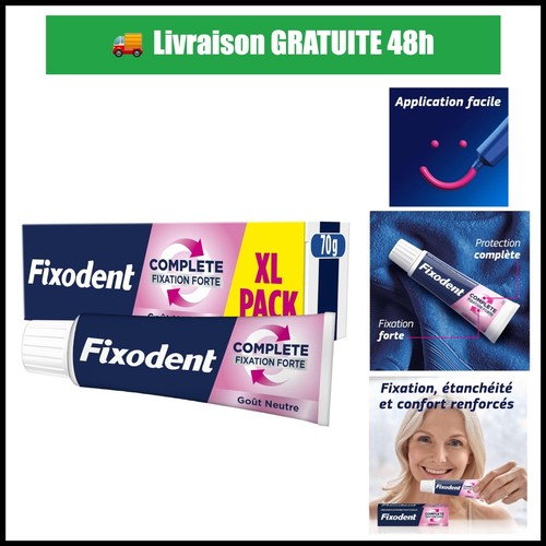 Fixodent crème adhésive pour - fixodent,