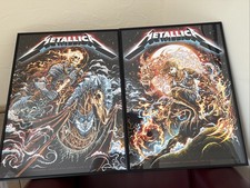 Poster Concert Metallica Göteborg Gothenburg 2023 M72 Tour