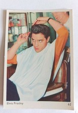 1963 Carte chromo célébrité Elvis Presley N°62