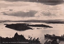 NORVEGE OSLO VUE SUR LE FJORD