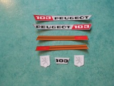 Lot autocollants peugeot 103 - lot,