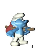 FIGURINE SCHTROUMPF SMURF MAC DONALD 2018 Mac Do Donald's pas Comme Les Autres