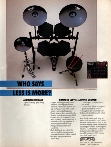 Vtg 80s simmons sds9 - vtg,