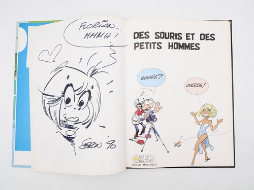 Dédicace seron des - -, souris