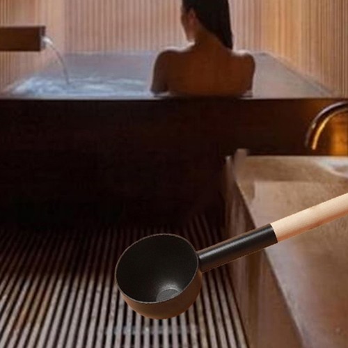 Sauna louche avec poignée - avec,