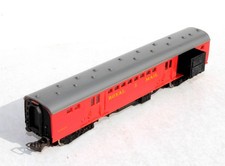 JOUEF HO 454 M, WAGON POSTE BR ROYAL MAIL FOURGON POSTAL AVEC CAISSE CHARGEMENT