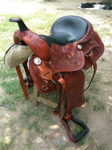 Selle western cuir taille - western, en
