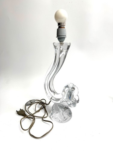 Pied lampe cristal daum - lampe, en