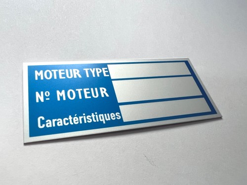 Plaque constructeur alpine - alpine, /