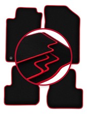 Tapis de sol en Velours noir