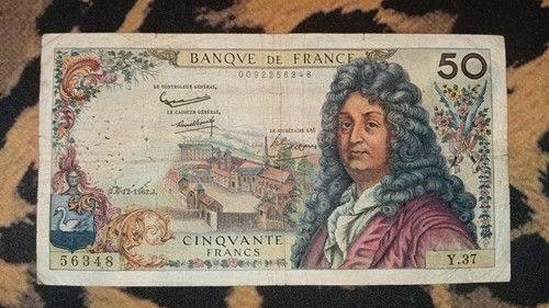 Billet francs racine - billet,