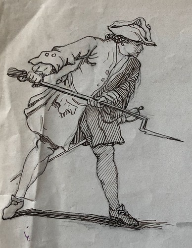 Anonyme soldat l ancien - anonyme,