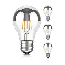 4x E27 Ampoule LED A60 blanc