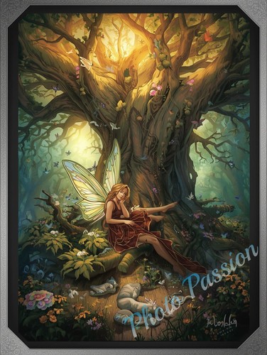 Poster fee foret enchantee - poster,