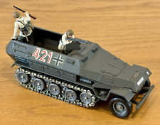 SOLIDO militaire semi-chenillé Allemand HANOMAG SdKfz 251/1 + figurines en métal