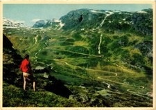 CPM AK Roldal The Horda hair-pin bends on the Hardanger NORWAY (829899)