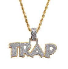 Collier piège hip-hop chaîne