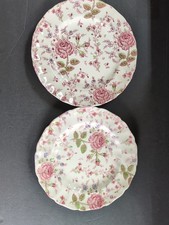 2 Johnson Brothers Rose Chintz