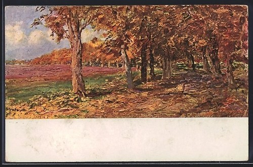 Carte postale artiste - carte,