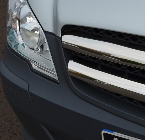 Chrome grille accent bordure - chrome,