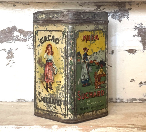 Ancienne boite publicitaire - boite,
