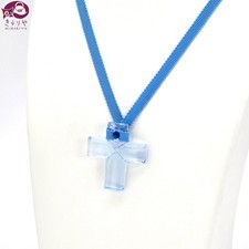 Collier croix de baccarat