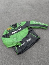 Blouson / Veste de Moto Kawasaki ZX-RR Édition Limitée 100% Cuir de Vache.
