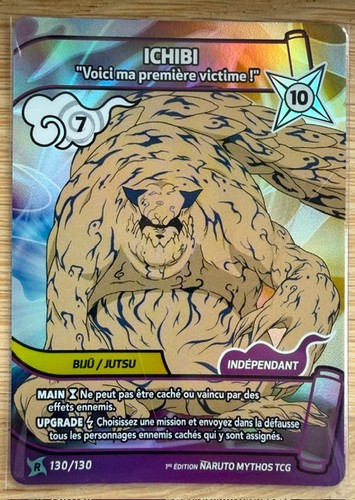 Carte naruto mythos tcg - carte,