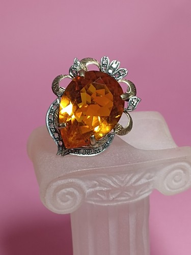 Bague ancienne carats et - or, 14